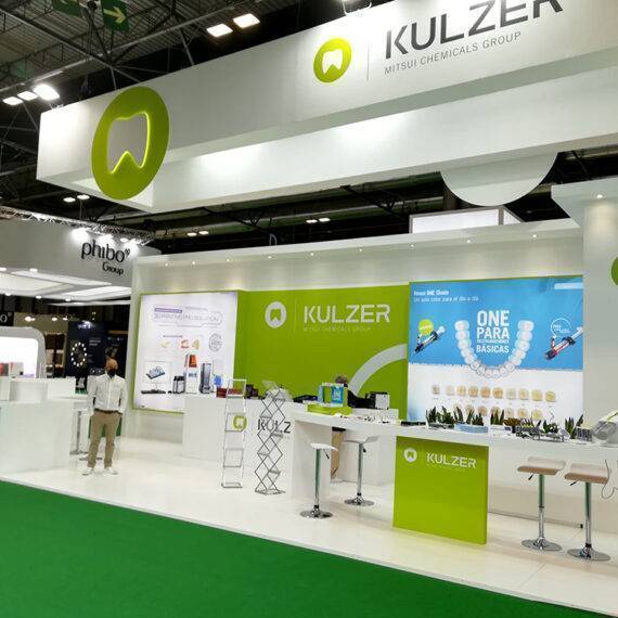 Kulzer stand feria congreso exposición